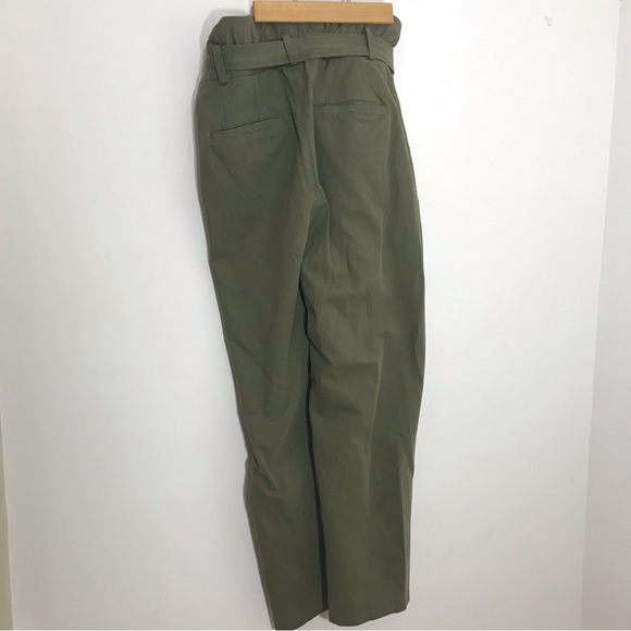 Avec Les Filles Green Cotton Pants - Picture 8 of 13